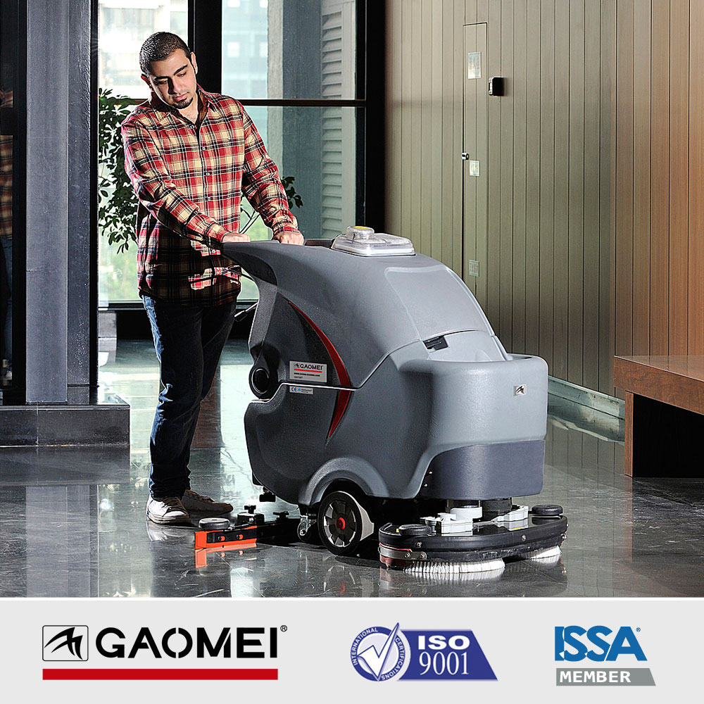 山东洗地机――GM70BT 山东全自动手推洗地机，山东高美全自动洗地机